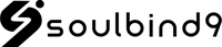 soulbind9 logo black